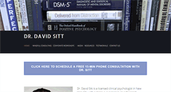 Desktop Screenshot of drsitt.com